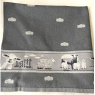 Theedoek - Schaap - Antraciet